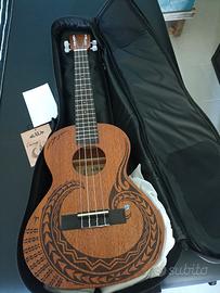 Ukulele + leggio+ porta chitarra