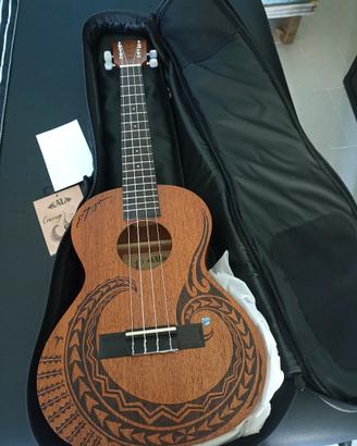 Ukulele + leggio+ porta chitarra