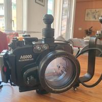 custodia subacquea Seafrog per Sony a6000 