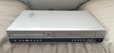 Philips videoregistratore combi vhs+dvd dvp3055v