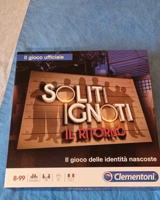 Gioco in scatola Soliti Ignoti il ritorno