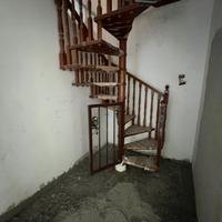 Scala a chiocciola legno