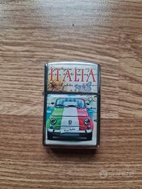 Accendino Benzina Fiat 500 Vintage tipo Zippo