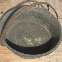 Paiolo in rame antiquariato