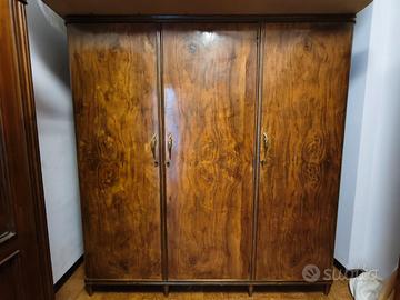 Camera completa in noce fiammato – Italia primi an