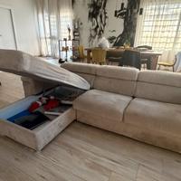 Divano chateau d’ax con chaise longue