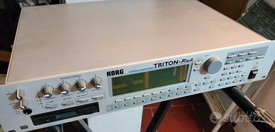 Korg Triton Rack + Roland JV-1080 + Yamaha 01X – L