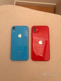 Iphone X + Iphone 11, 64 GB schermi da sostituire