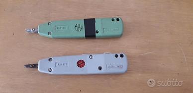 Inseritore Patch panel per rete telefonica e Lan