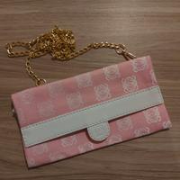 borsa a tracolla pochette loewe rosa bianco 