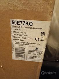 Smart TV 4K QLED 50 pollici Hisense 50E77KQ 