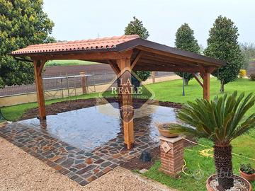 TETTOIE - GAZEBO - PERGOLE - PORTICATI