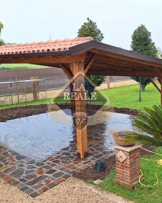 TETTOIE - GAZEBO - PERGOLE - PORTICATI