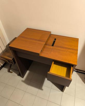 Mobiletto per macchina da cucire a scomparsa 