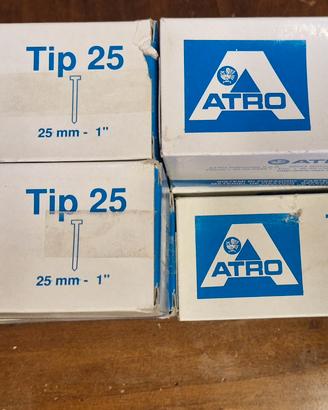 Chiodi per pistola pneumatica Atro Tip 25
