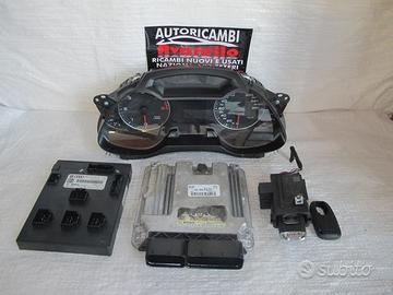 Kit chiavi centralina audi a4 b8 2.0 tdi 143cv cag