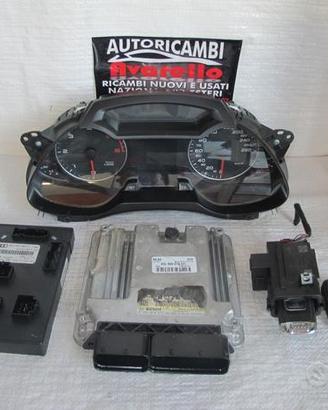 Kit chiavi centralina audi a4 b8 2.0 tdi 143cv cag