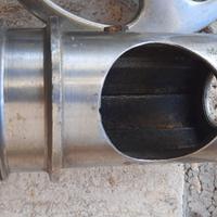 Bocca  inox per tritacarne elettrico mod. 12