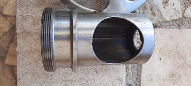 Bocca  inox per tritacarne elettrico mod. 12