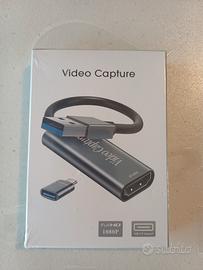 Adattatore HDMI - USB-A e USB-C, Full HD