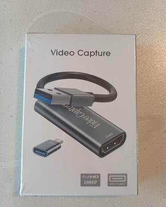Adattatore HDMI - USB-A e USB-C, Full HD