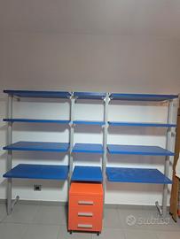 Scrivania + libreria moderna