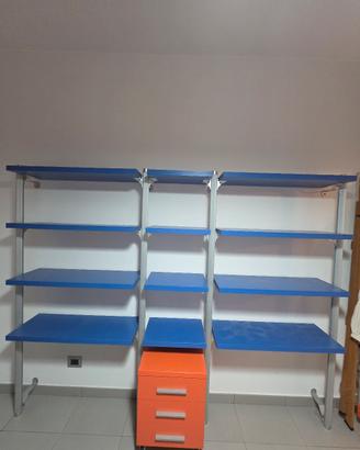 Scrivania + libreria moderna