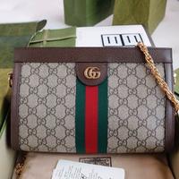 Borsa a tracolla Gucci Ophidia Envelope, piccola