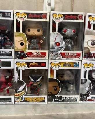 Funko Pop Lotto Marvel (8 pezzi)