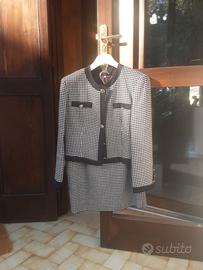 Vintage Tailleur pied de poule