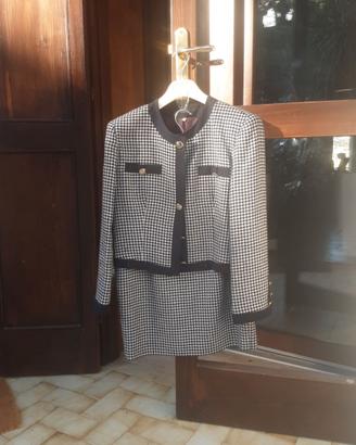 Vintage Tailleur pied de poule