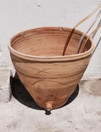 Vaso a conca in terracotta 