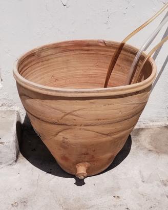 Vaso a conca in terracotta 