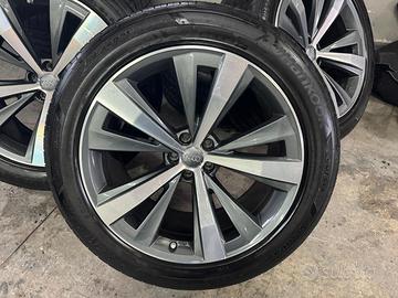 4 cerchi in lega originali audi q8 da "21