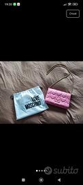 Clutch bag Love Moschino