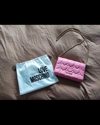 Clutch bag Love Moschino