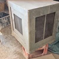 cassa/gabbia antica fatta a mano