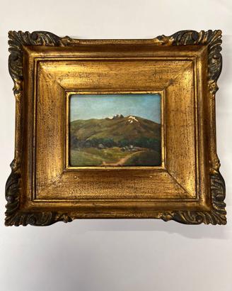 QUADRO CARLO MORGARI CON TIMBRO
