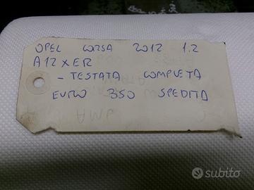 Testata completa usata opel corsa 2012 1.2