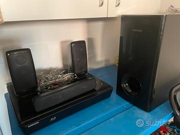 Blu ray home cinema system ht-bd1250 samsung