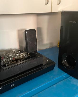 Blu ray home cinema system ht-bd1250 samsung