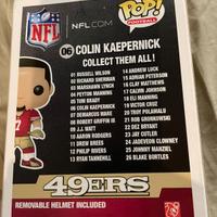 Funko pop Colin Kaepernick nfl star