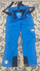 Pantalone sci uomo Kappa FISI 6cento. Tg. L.
