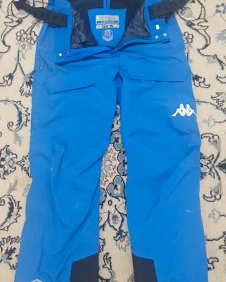 Pantalone sci uomo Kappa FISI 6cento. Tg. L.