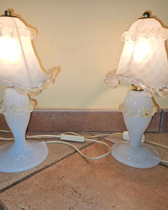 Due lampade di Murano,