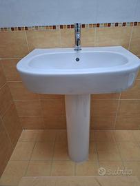 Lavabo con colonna Pozzi Ginori
