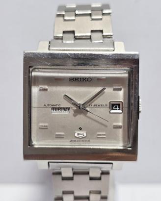 Orologio Vintage Seiko 5 Anni '70 34 mm 6119-5000