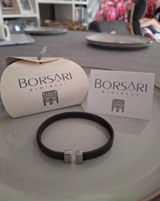 Bracciale uomo Borsari PVD e acciaio 316L