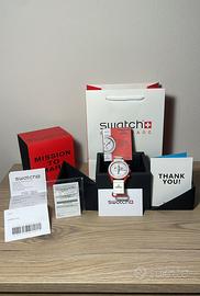 Swatch x omega mission to mars otiginale ricevuta