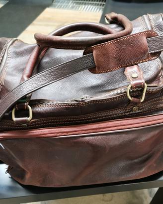 Sacca Sportiva in cuoio